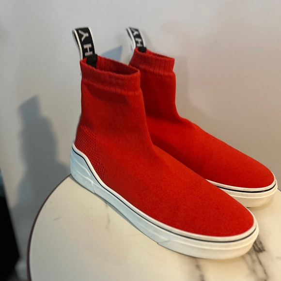 Givenchy slip on sneakers red size 38 - Picture 4 of 7